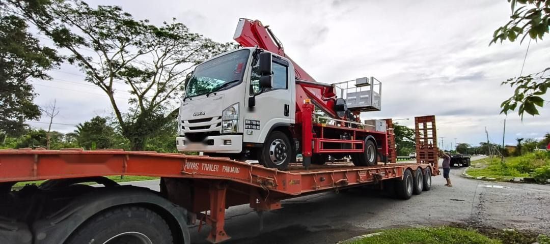Aerial Work Platforms — supplied and serviced by Syaifar Realty in Sarawak