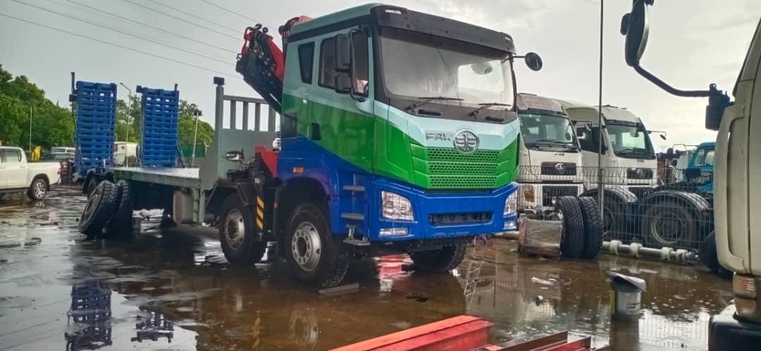Cargo Truck with Crane — built by Syaifar Realty in Sarawak