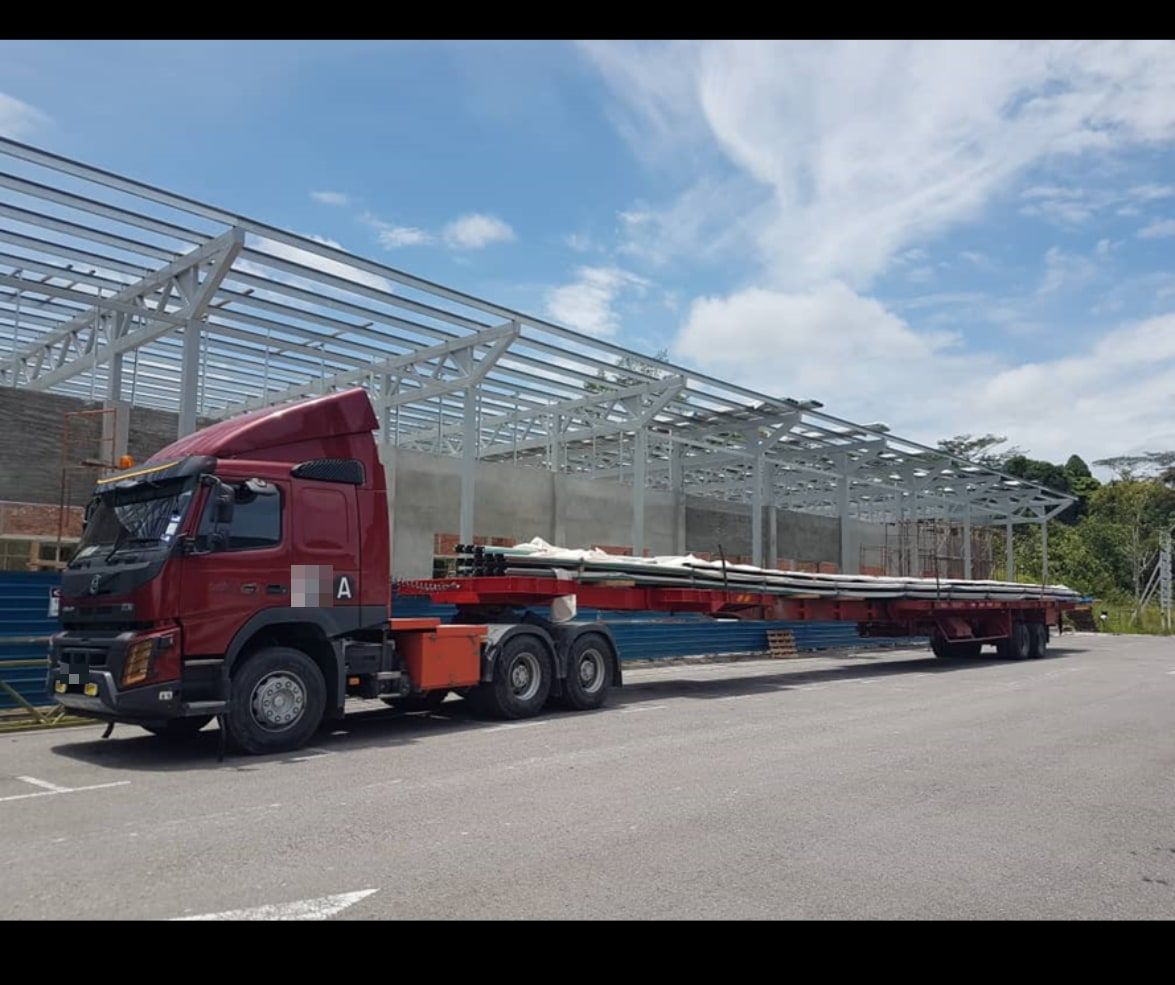 Pole Trailer — built by Syaifar Realty in Sarawak