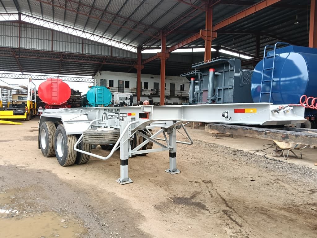 Skeletal Container Trailer — built by Syaifar Realty in Sarawak